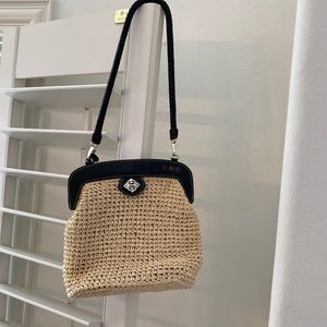 Brighton Black and Tan Mini Bag